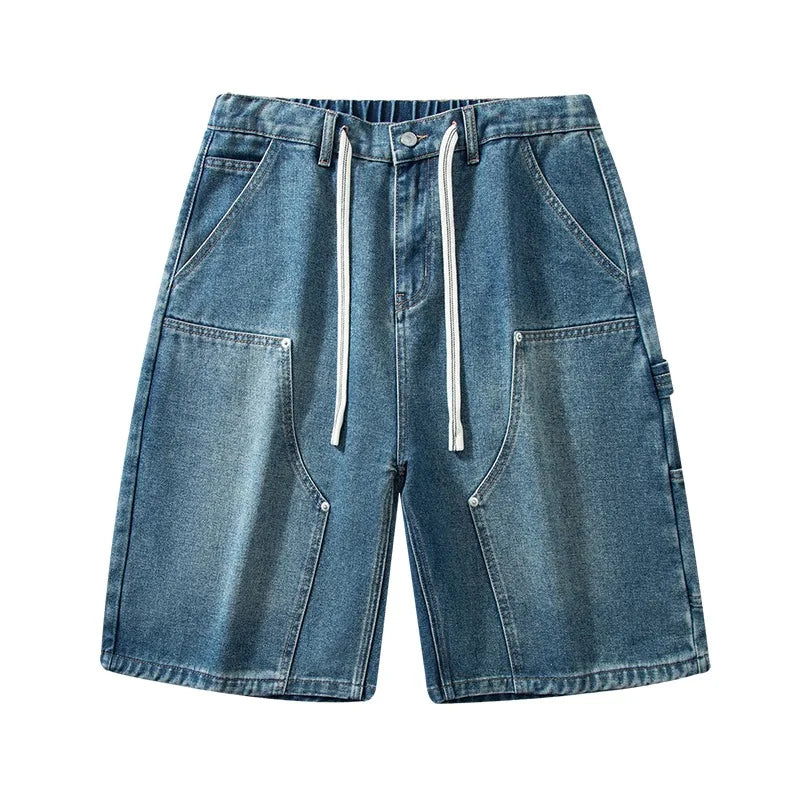 Urban Cargo Denim Summer Shorts