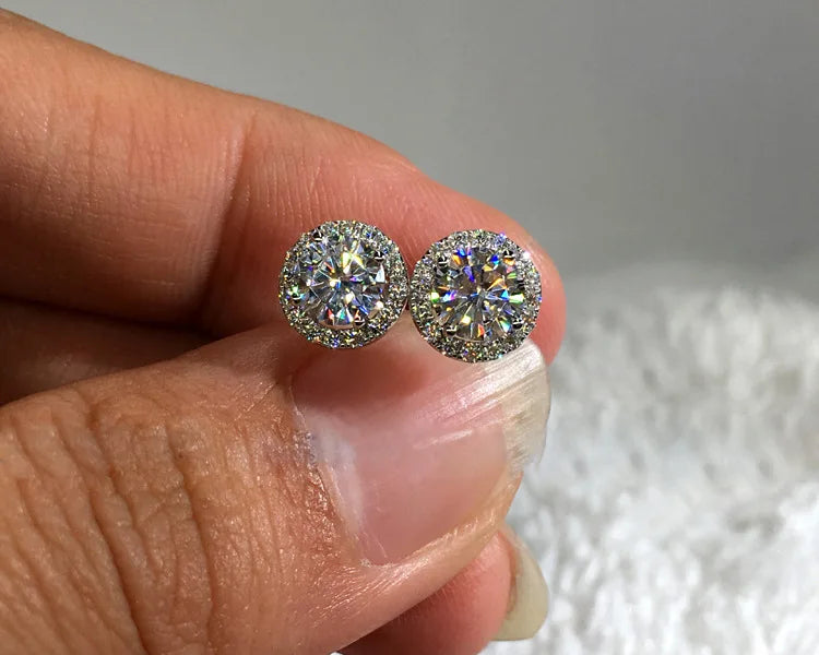 Elite Spark Zircon Square Studs